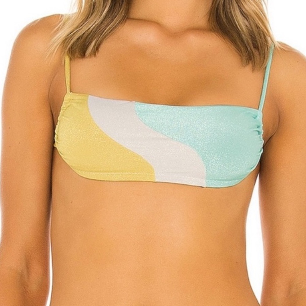 PQ‎ Swim Divine Luna Wave Bikini Top Size D